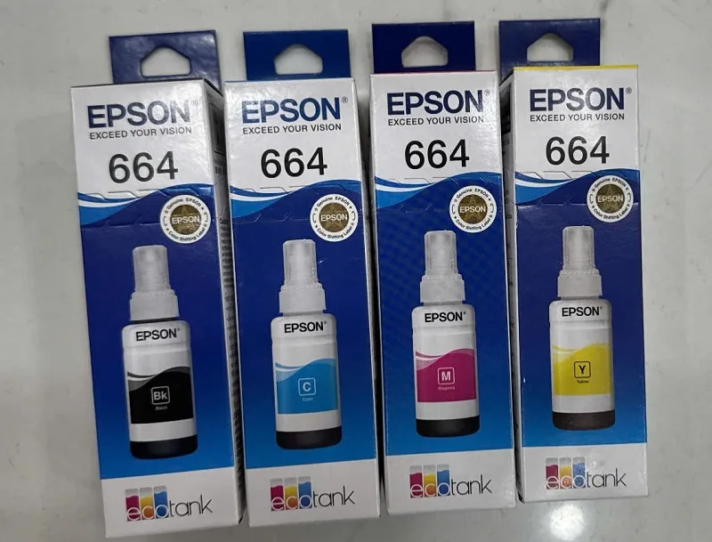 Mực in Epson T6644 Yellow Ink Bottle (C13T664400)