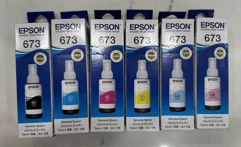 Mực in Epson T673 Magenta Ink Bottle (C13T673300)