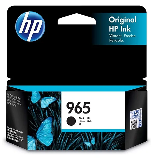 Mực in HP 965 Black Original Ink Cartridge (3JA80AA)