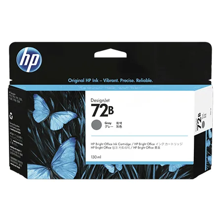 Mực in HP 72B 130-ml Gray DesignJet Ink Cartridge (3WX08A)