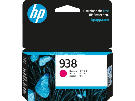 Mực in HP 938M Magenta Original Ink Cartridge (4S6X6PA)