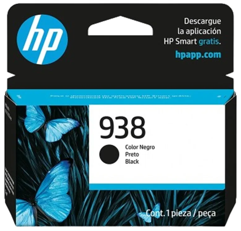 Mực in HP 938Bk Black Original Ink Cartridge (4S6X8PA)