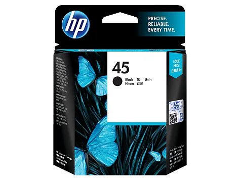 Mực in HP 45 Black Original Ink Cartridge (51645AA)