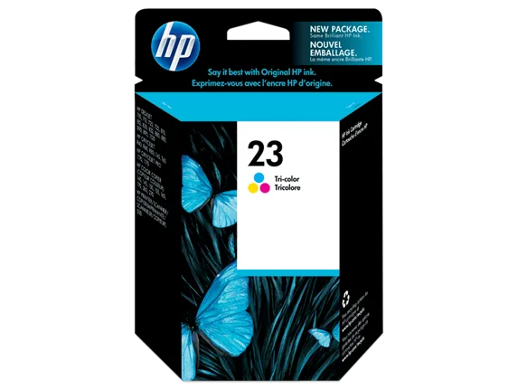 Mực in HP 23 Tri-color Original Ink Cartridge (C1823D)