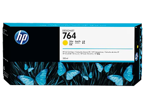 Mực in HP 764 300-ml Yellow DesignJet Ink Cartridge (C1Q15A)