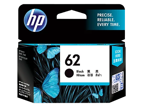 Mực in HP 62 Black Original Ink Cartridge (C2P04AA)