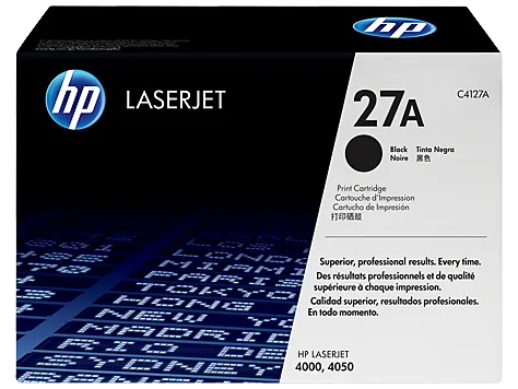 Mực in HP 27A Black Original LaserJet Toner Cartridge (C4127A)