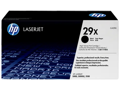 Mực in HP 29X High Yield Black Original LaserJet Toner Cartridge (C4129X)