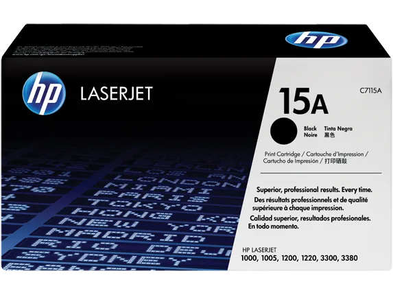 Mực in HP 15A Black Original LaserJet Toner Cartridge (C7115A)