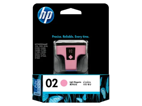 Mực in HP 02 Light Magenta Original Ink Cartridge (C8775WA)