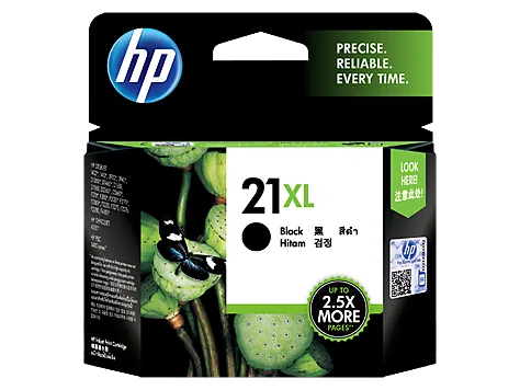 Mực in HP 21XL High Yield Black Original Ink Cartridge (C9351CA)