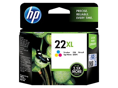 Mực in HP 22XL High Yield Tri-color Original Ink Cartridge (C9352CA)