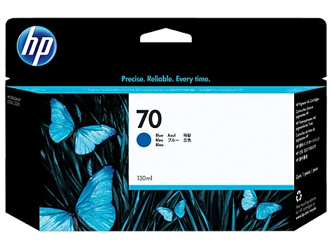 Mực in HP 70 130-ml Blue DesignJet Ink Cartridge (C9458A)