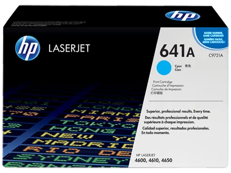 Mực in HP 641A Cyan Original LaserJet Toner Cartridge (C9721A)