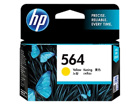 Mực in HP 564 Yellow Original Ink Cartridge (CB320WA)