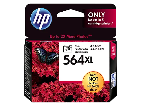 Mực in HP 564XL High Yield Photo Original Ink Cartridge (CB322WA)