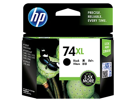 Mực in HP 74XL High Yield Black Original Ink Cartridge (CB336WA)