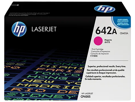 Mực in HP 642A Magenta Original LaserJet Toner Cartridge (CB403A)