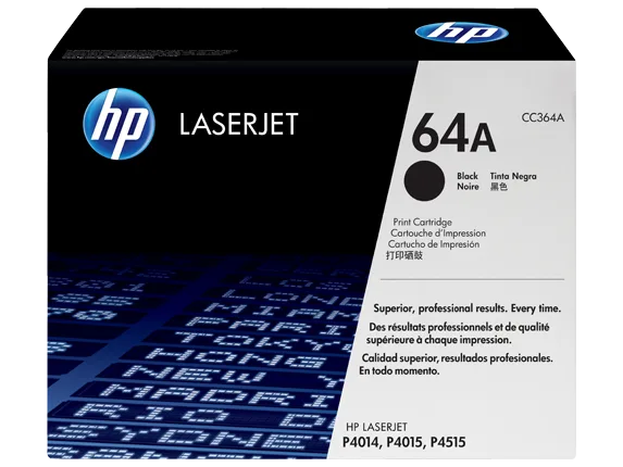 Mực in HP 64A Black Original LaserJet Toner Cartridge (CC364A)