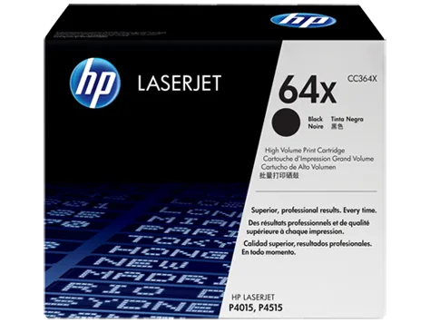 Mực in HP 64X High Yield Black Original LaserJet Toner Cartridge (CC364X)
