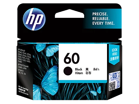 Mực in HP 60 Black Original Ink Cartridge (CC640WA)