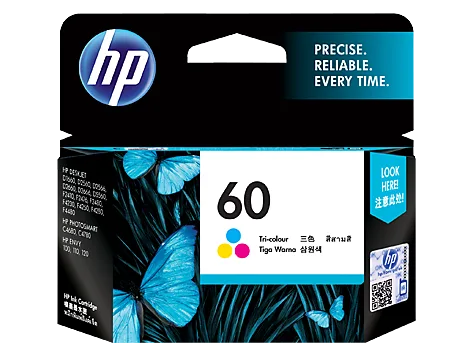 Mực in HP 60 Tri-color Original Ink Cartridge (CC643WA)