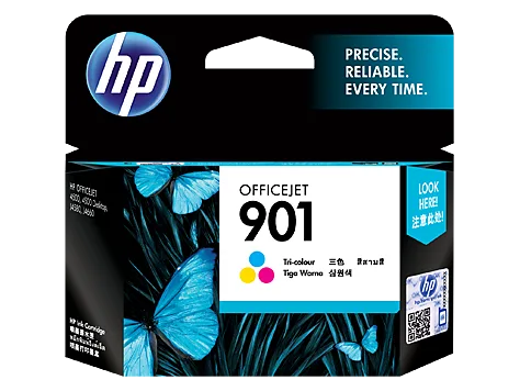 Mực in HP 901 Tri-color Original Ink Cartridge (CC656AA)