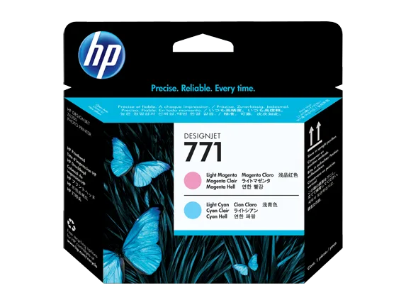 Mực in HP 771 Light Magenta/Light Cyan DesignJet Printhead (CE019A)