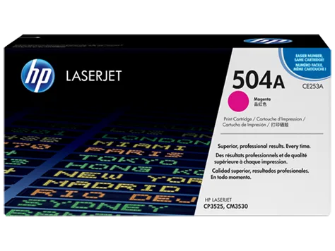 Mực in HP 504A Magenta Original LaserJet Toner Cartridge (CE253A)