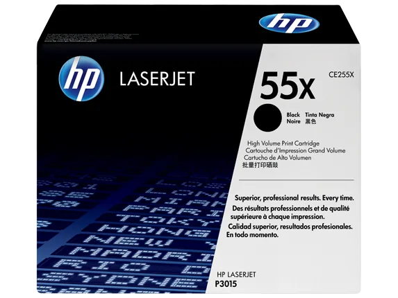 Mực in HP 55X High Yield Black Original LaserJet Toner Cartridge (CE255X)