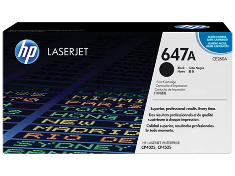 Mực in HP 647A Black Original LaserJet Toner Cartridge (CE260A)