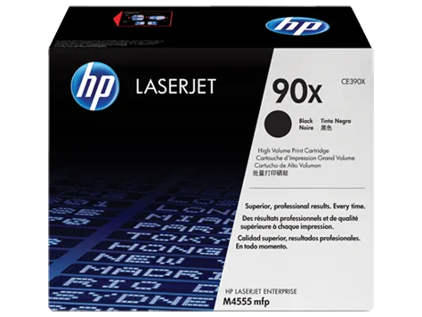 Mực in HP 90X High Yield Black Original LaserJet Toner Cartridge (CE390X)