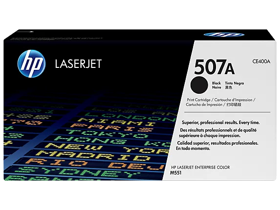 Mực in HP 507A Black Original LaserJet Toner Cartridge (CE400A)