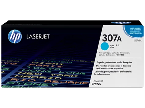 Mực in HP 307A Cyan Original LaserJet Toner Cartridge (CE741A)
