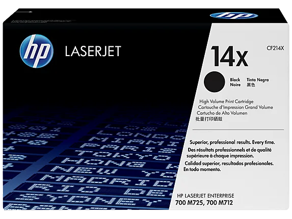 Mực in HP 14X High Yield Black Original LaserJet Toner Cartridge (CF214X)