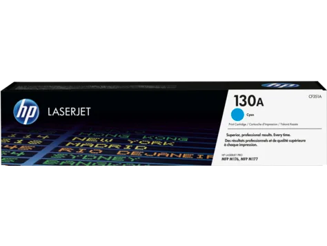 Mực in HP 130A Cyan Original LaserJet Toner Cartridge(CF351A)