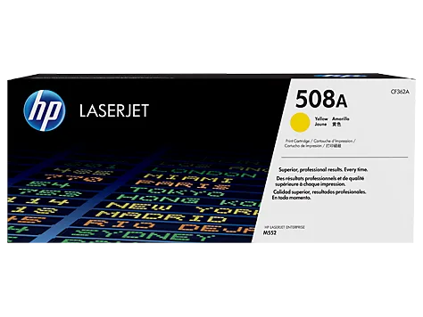 Mực in HP 508A Yellow Original LaserJet Toner Cartridge (CF362A)