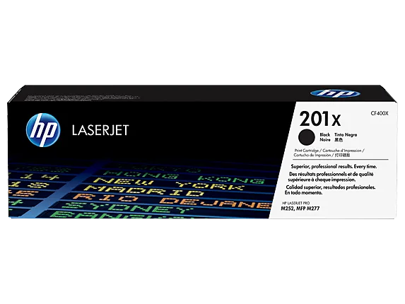 Mực in HP 201X High Yield Black Original LaserJet Toner Cartridge (CF400X)