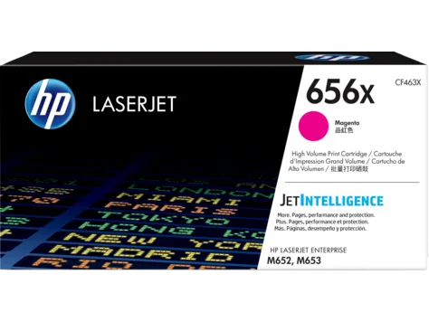 Mực in HP 656X High Yield Magenta Original LaserJet Toner Cartridge (CF463X)