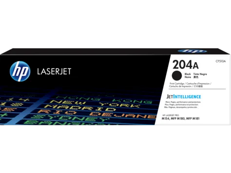 Mực in HP 204A Black Original LaserJet Toner Cartridge(CF510A)