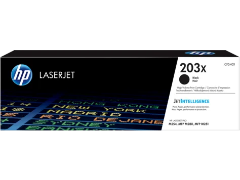 Mực in HP 203X High Yield Black Original LaserJet Toner Cartridge (CF540X)