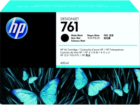 Mực in HP 761 400-ml Matte Black DesignJet Ink Cartridge (CM991A)