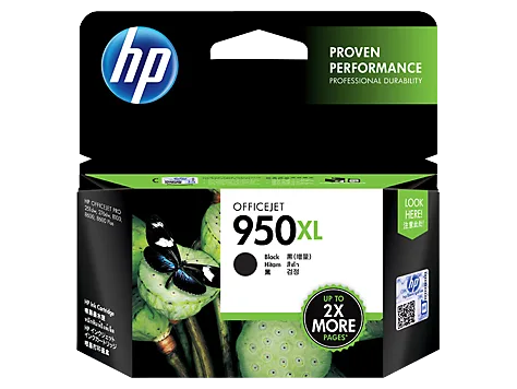 Mực in HP 950XL High Yield Black Original Ink Cartridge (CN045AA)