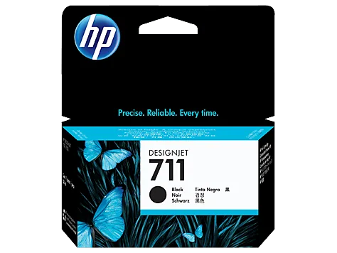 Mực in phun HP 711 Black 38ml – Cartridge CZ129A, chính hãng