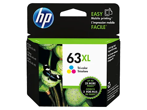 Mực in HP 63XL High Yield Tri-color Original Ink Cartridge (F6U63AA)