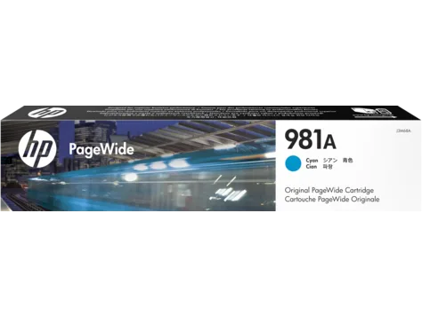 Mực in HP 981A Cyan Original PageWide Cartridge (J3M68A)