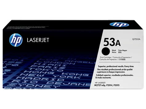 Mực in HP 53A Black Original LaserJet Toner Cartridge (Q7553A)