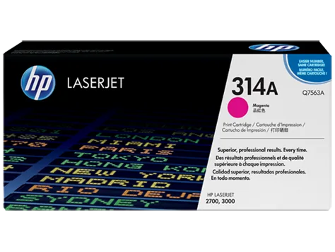 Mực in HP 314A Magenta Original LaserJet Toner Cartridge (Q7563A)