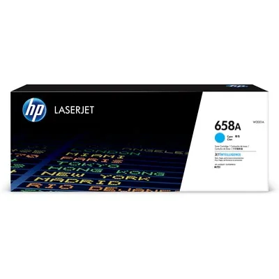 Mực in HP 658A Cyan Original LaserJet Toner Cartridge (W2001A)
