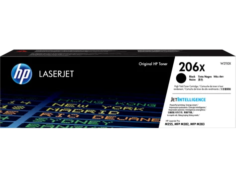 Mực in HP 206X High Yield Black Original LaserJet Toner Cartridge (W2110X)